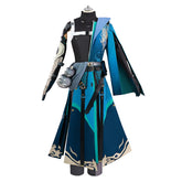 Wuthering Waves Jiyan Blue Set Outfits Cosplay Costume Carnival Suit